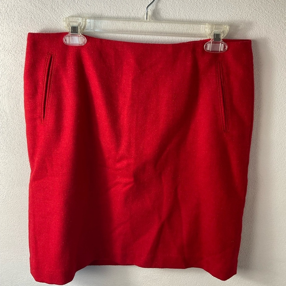 Talbots Ted Wool Blend Skirt Sz 8